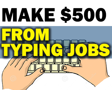 Make Money Online From Typing Jobs